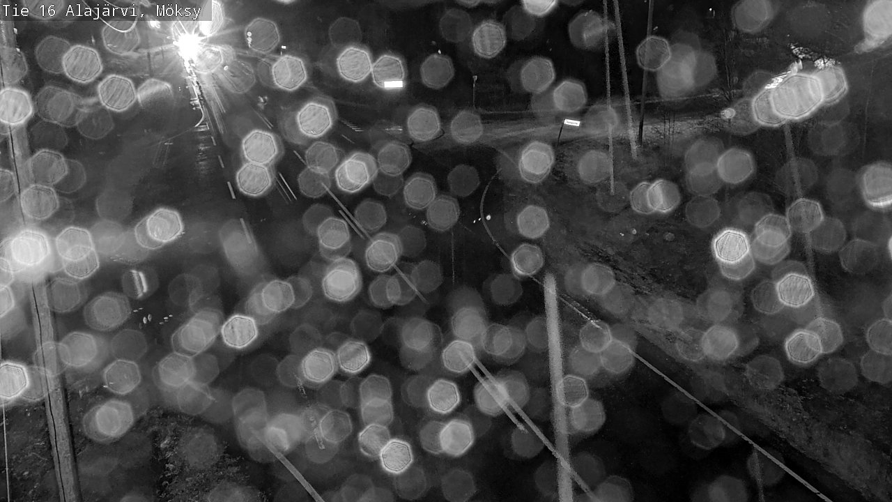 Weather Camera Image Väg 16 Alajärvi, Möksy, Alajärvi, Etelä-Pohjanmaa