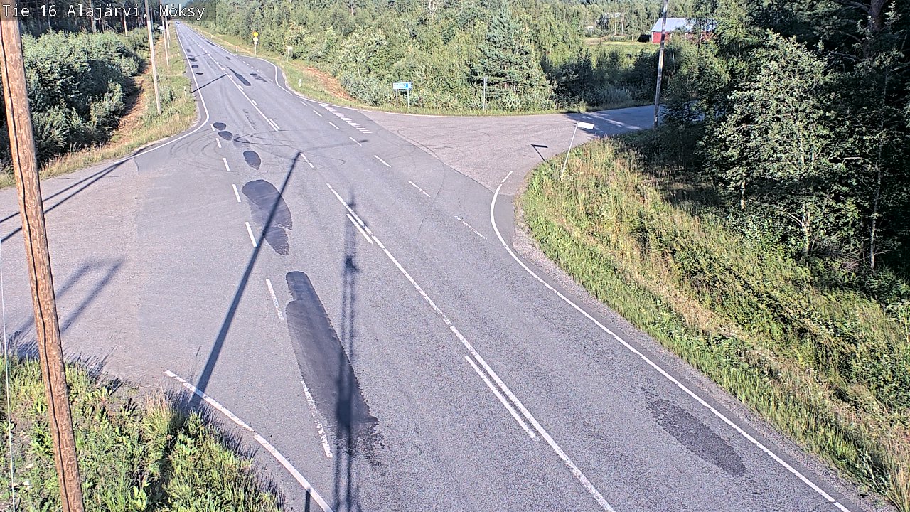 Kelikamerat Kuva Tie 16 Alajärvi, Möksy, Alajärvi, Etelä-Pohjanmaa