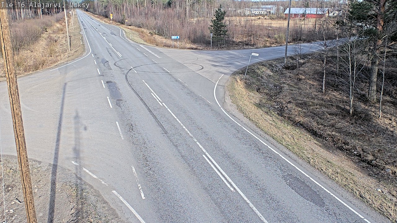 Kelikamerat Kuva Tie 16 Alajärvi, Möksy, Alajärvi, Etelä-Pohjanmaa