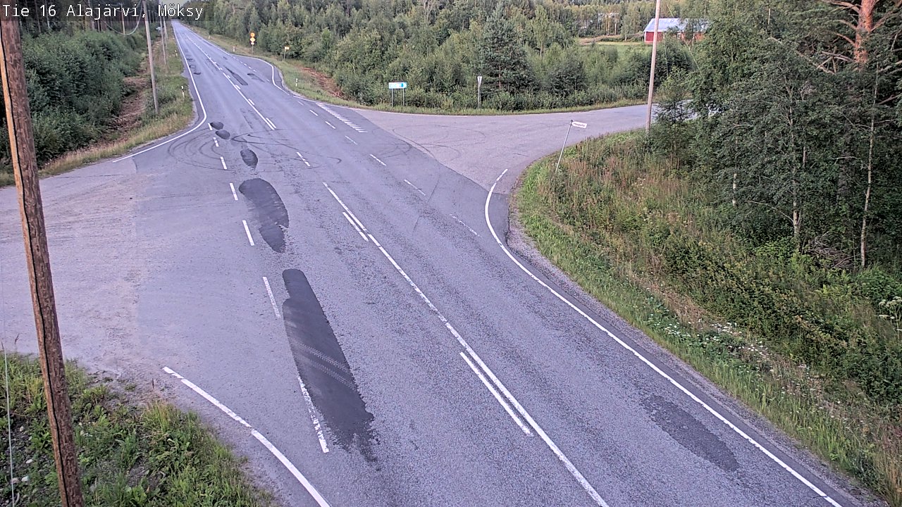 Kelikamerat Kuva Tie 16 Alajärvi, Möksy, Alajärvi, Etelä-Pohjanmaa