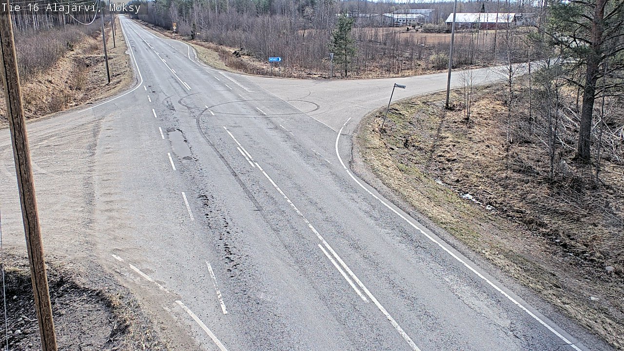 Kelikamerat Kuva Tie 16 Alajärvi, Möksy, Alajärvi, Etelä-Pohjanmaa