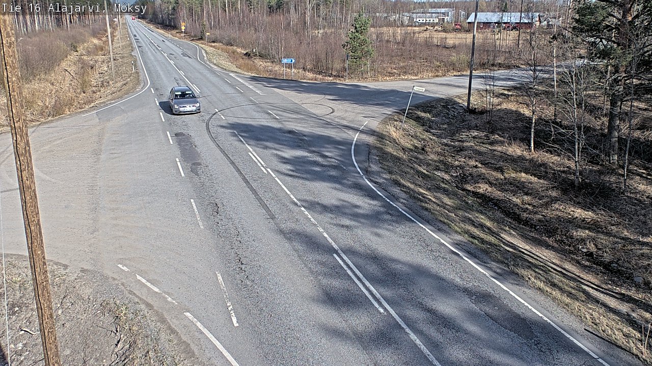 Kelikamerat Kuva Tie 16 Alajärvi, Möksy, Alajärvi, Etelä-Pohjanmaa