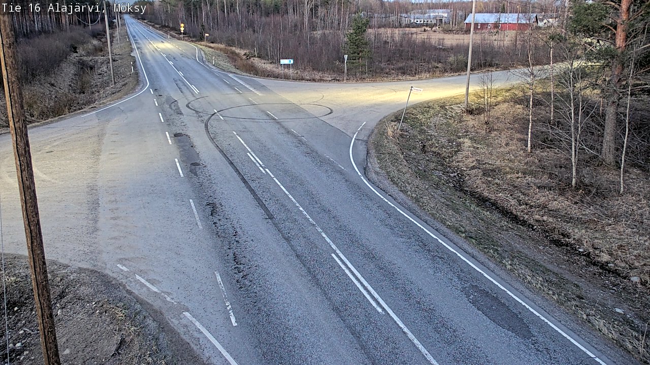 Kelikamerat Kuva Tie 16 Alajärvi, Möksy, Alajärvi, Etelä-Pohjanmaa