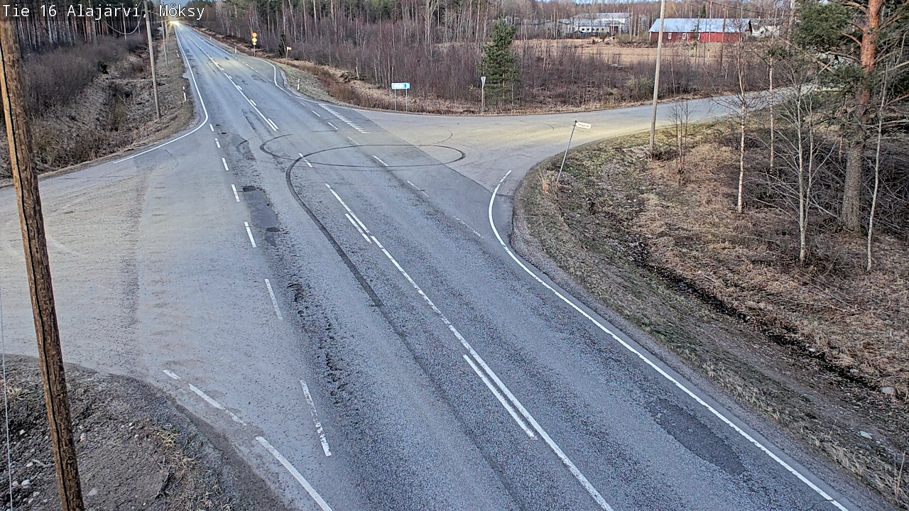 Kelikamerat Kuva Tie 16 Alajärvi, Möksy, Alajärvi, Etelä-Pohjanmaa