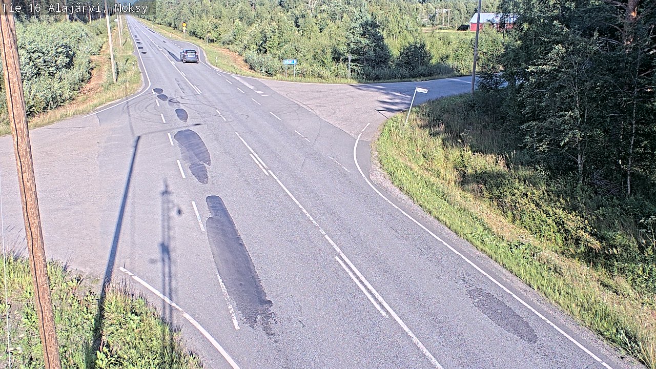 Kelikamerat Kuva Tie 16 Alajärvi, Möksy, Alajärvi, Etelä-Pohjanmaa