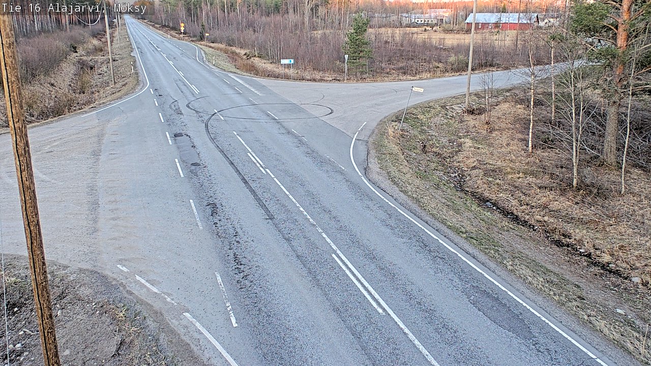Kelikamerat Kuva Tie 16 Alajärvi, Möksy, Alajärvi, Etelä-Pohjanmaa