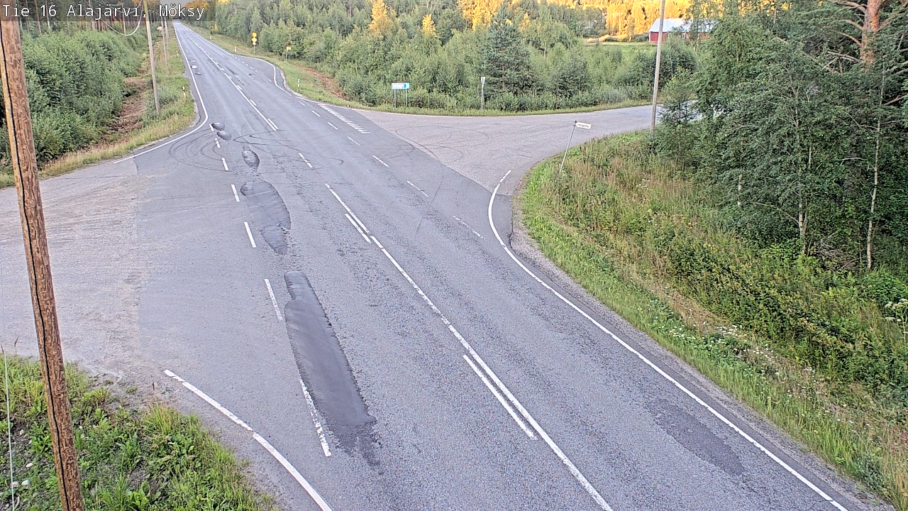 Kelikamerat Kuva Tie 16 Alajärvi, Möksy, Alajärvi, Etelä-Pohjanmaa