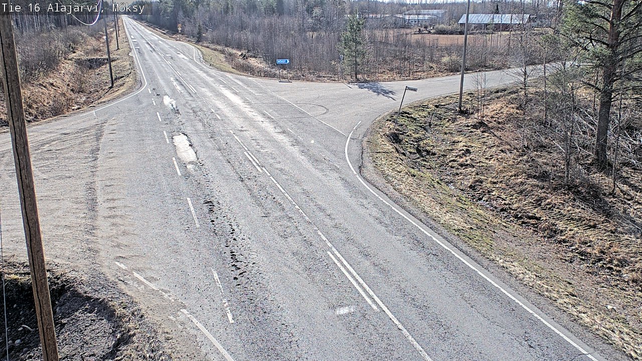 Kelikamerat Kuva Tie 16 Alajärvi, Möksy, Alajärvi, Etelä-Pohjanmaa