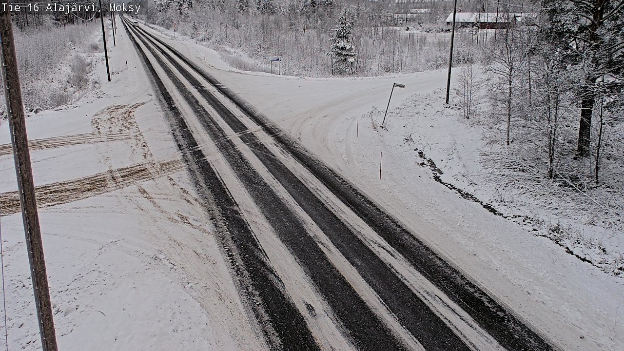 Kelikamerat Kuva Tie 16 Alajärvi, Möksy, Alajärvi, Etelä-Pohjanmaa