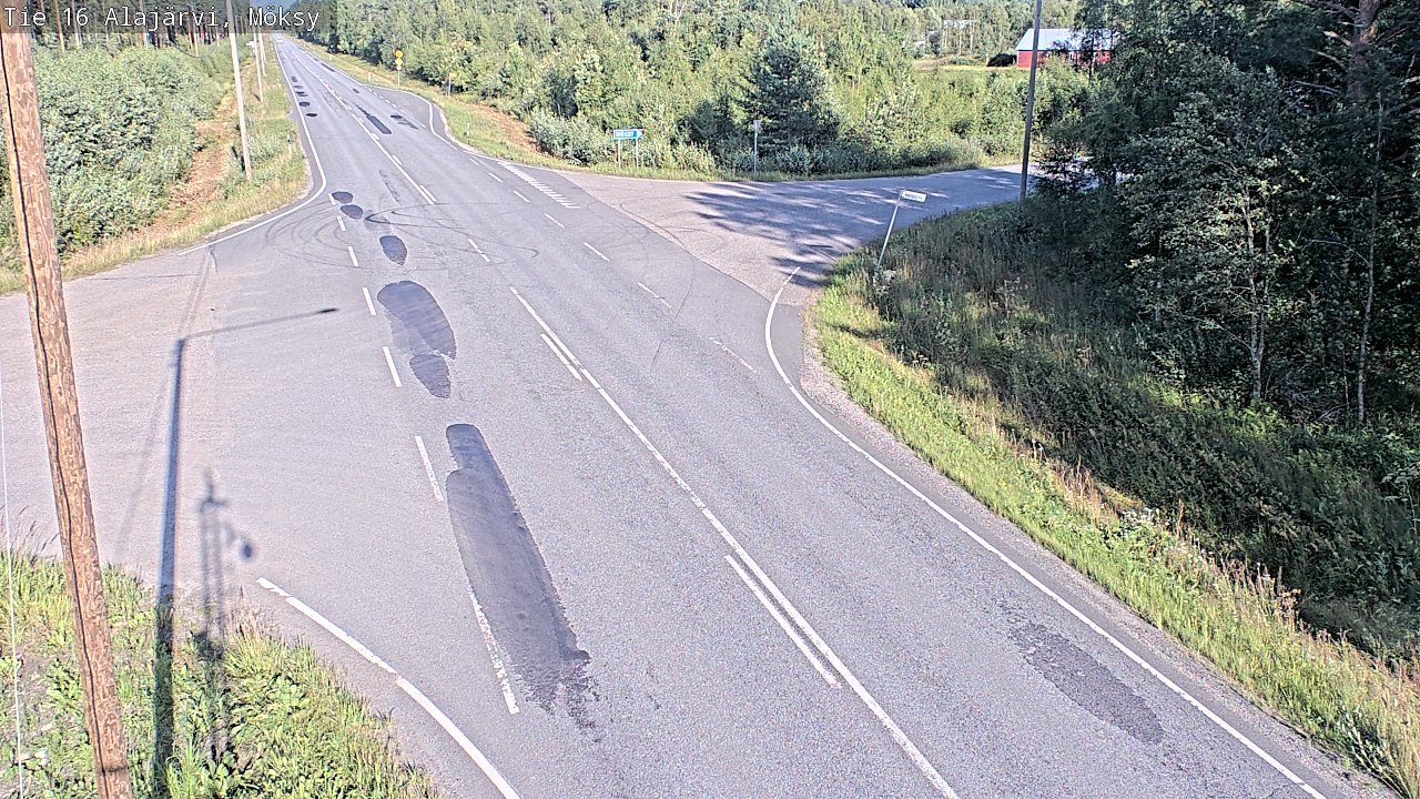 Kelikamerat Kuva Tie 16 Alajärvi, Möksy, Alajärvi, Etelä-Pohjanmaa
