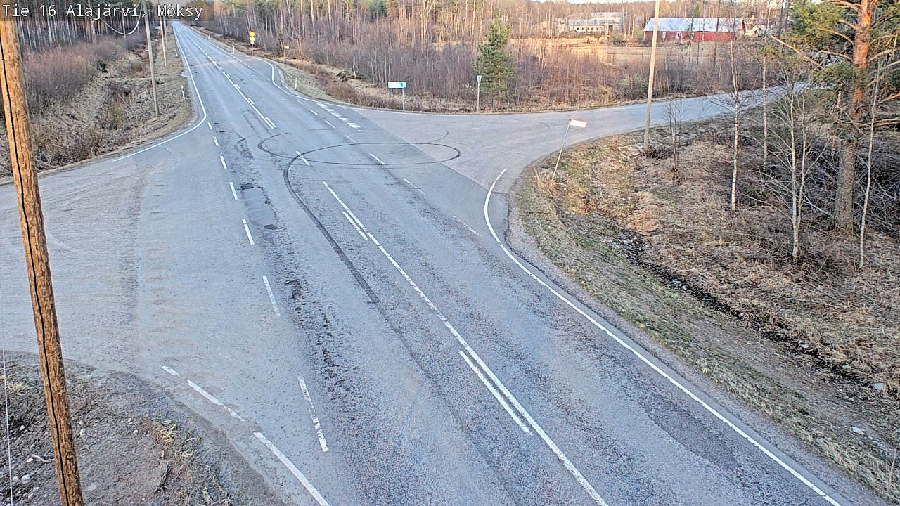 Kelikamerat Kuva Tie 16 Alajärvi, Möksy, Alajärvi, Etelä-Pohjanmaa