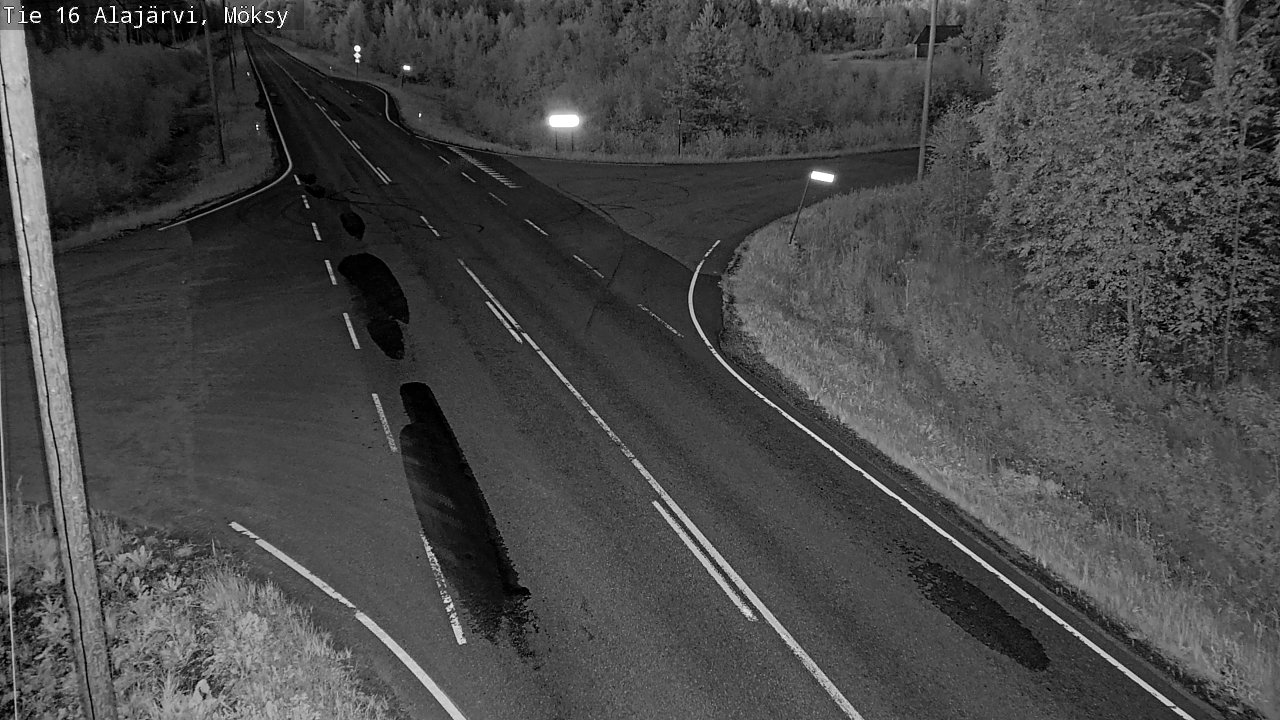 Kelikamerat Kuva Tie 16 Alajärvi, Möksy, Alajärvi, Etelä-Pohjanmaa