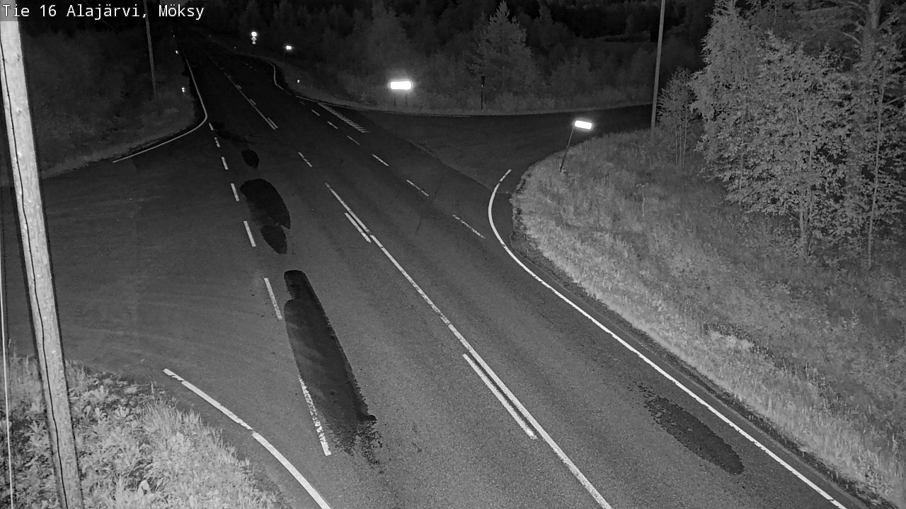 Kelikamerat Kuva Tie 16 Alajärvi, Möksy, Alajärvi, Etelä-Pohjanmaa