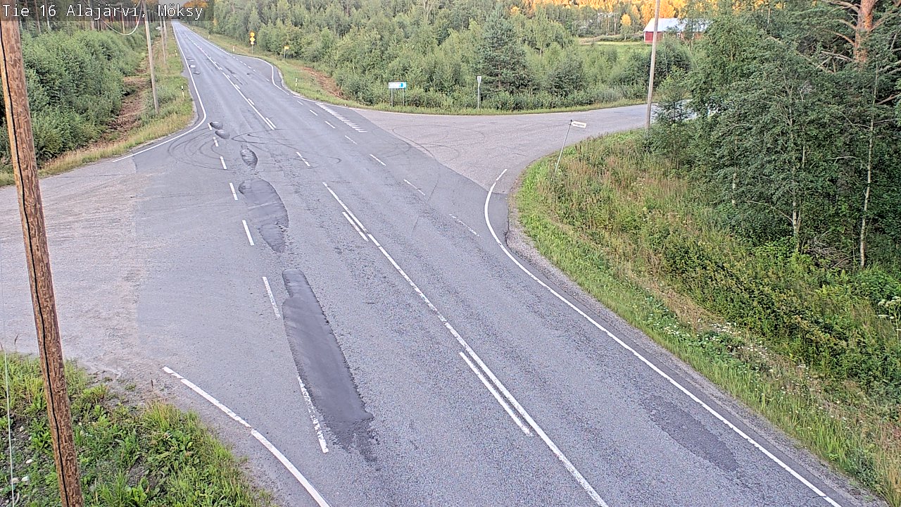Kelikamerat Kuva Tie 16 Alajärvi, Möksy, Alajärvi, Etelä-Pohjanmaa