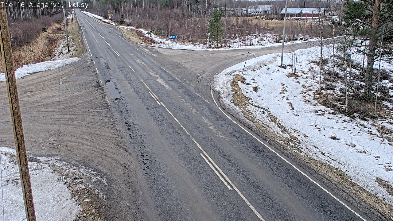 Kelikamerat Kuva Tie 16 Alajärvi, Möksy, Alajärvi, Etelä-Pohjanmaa