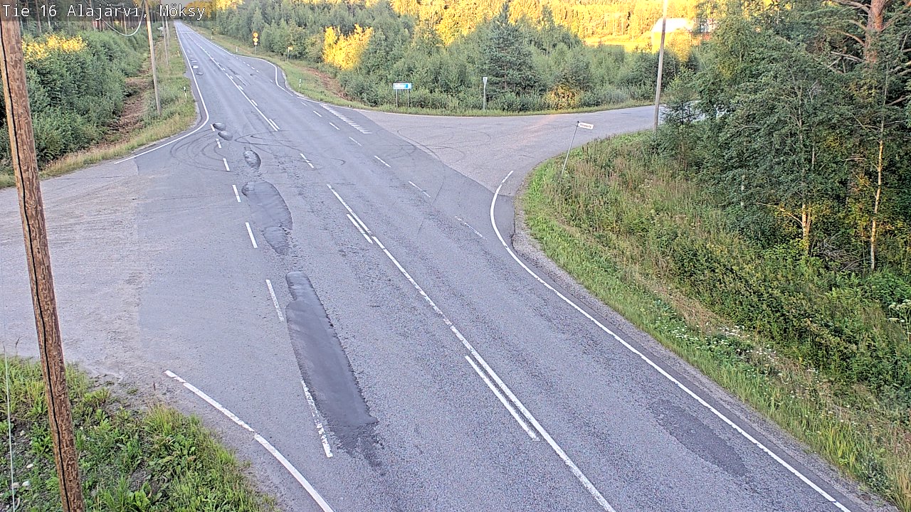 Kelikamerat Kuva Tie 16 Alajärvi, Möksy, Alajärvi, Etelä-Pohjanmaa