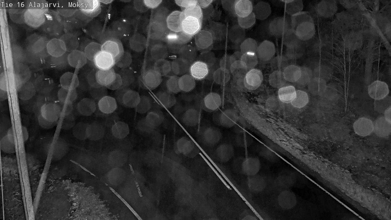 Weather Camera Image Väg 16 Alajärvi, Möksy, Alajärvi, Etelä-Pohjanmaa