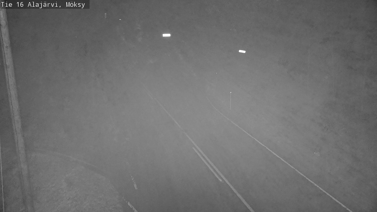 Weather Camera Image Road 16 Alajärvi, Möksy, Alajärvi, Etelä-Pohjanmaa