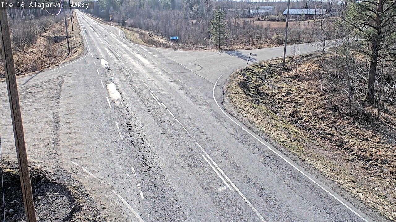 Kelikamerat Kuva Tie 16 Alajärvi, Möksy, Alajärvi, Etelä-Pohjanmaa