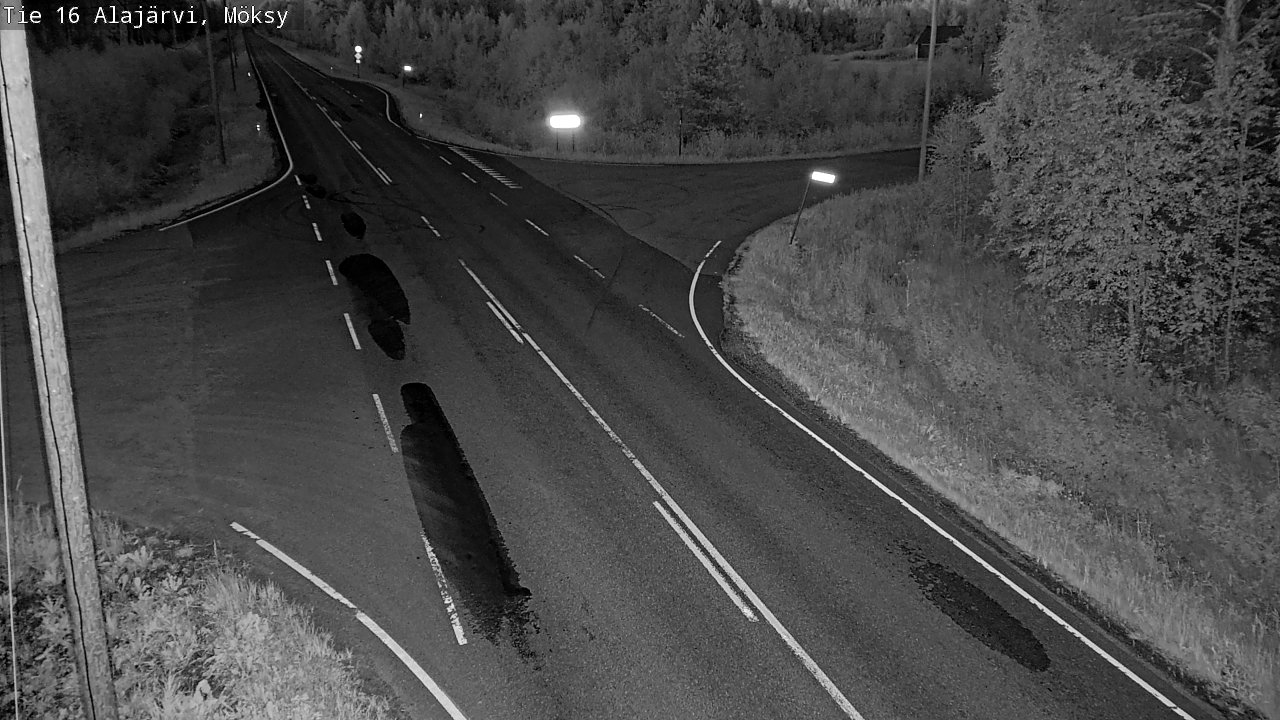 Kelikamerat Kuva Tie 16 Alajärvi, Möksy, Alajärvi, Etelä-Pohjanmaa