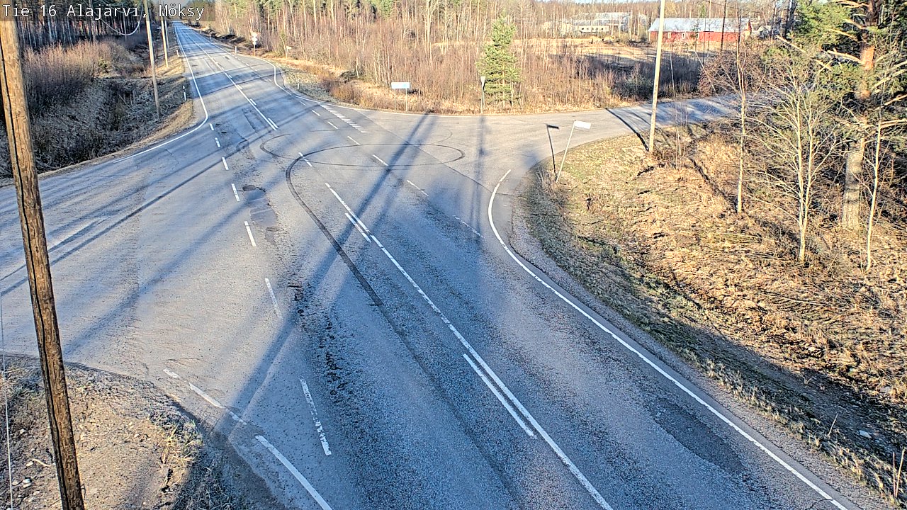 Kelikamerat Kuva Tie 16 Alajärvi, Möksy, Alajärvi, Etelä-Pohjanmaa