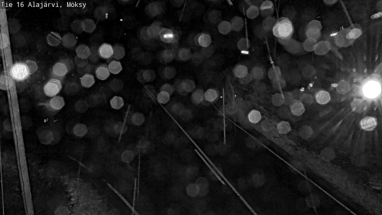 Weather Camera Image Väg 16 Alajärvi, Möksy, Alajärvi, Etelä-Pohjanmaa