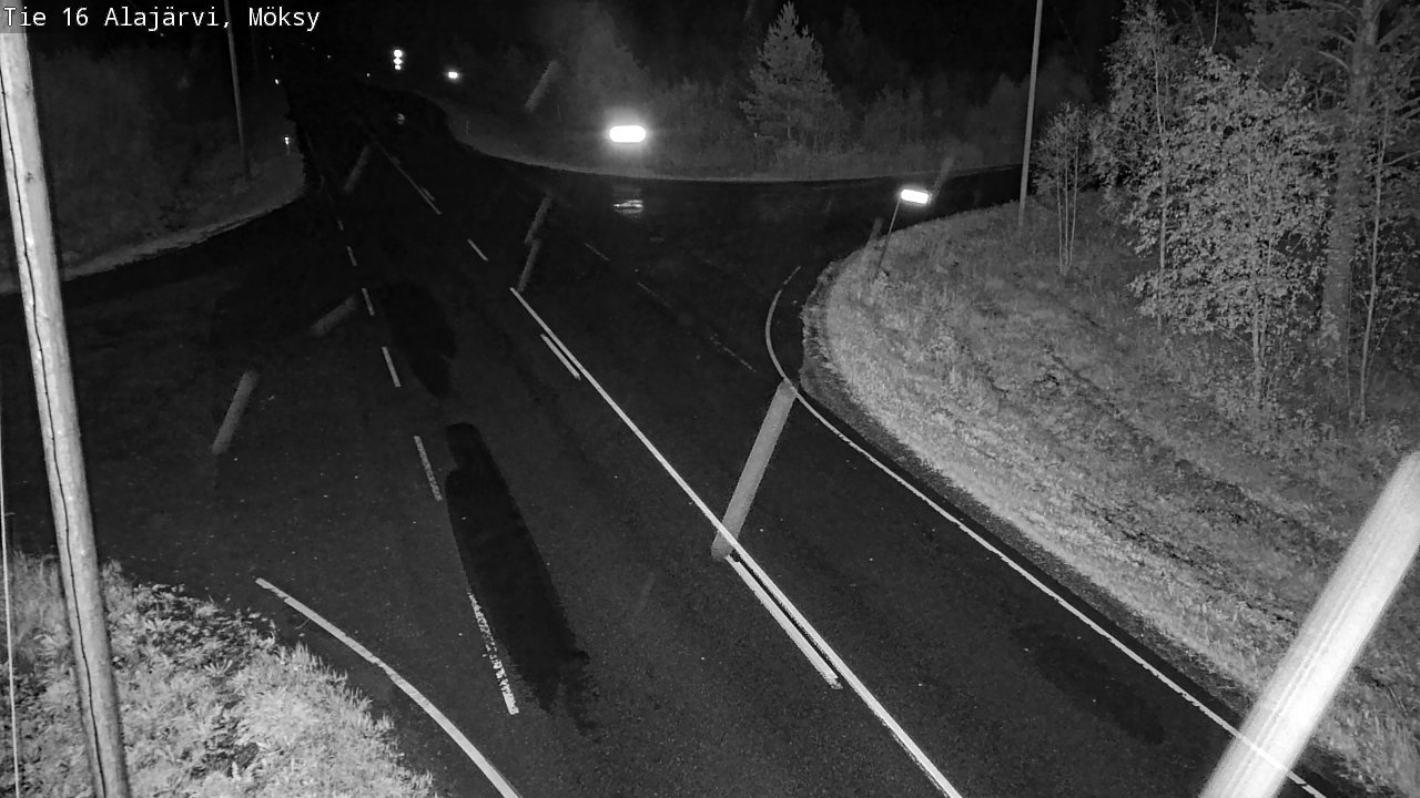 Weather Camera Image Väg 16 Alajärvi, Möksy, Alajärvi, Etelä-Pohjanmaa