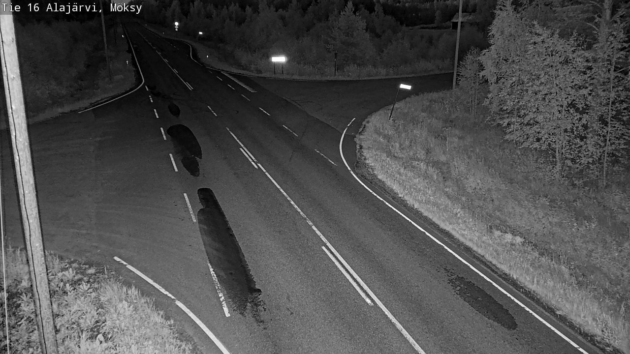Kelikamerat Kuva Tie 16 Alajärvi, Möksy, Alajärvi, Etelä-Pohjanmaa
