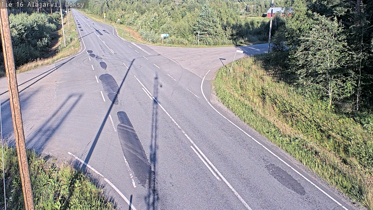 Kelikamerat Kuva Tie 16 Alajärvi, Möksy, Alajärvi, Etelä-Pohjanmaa