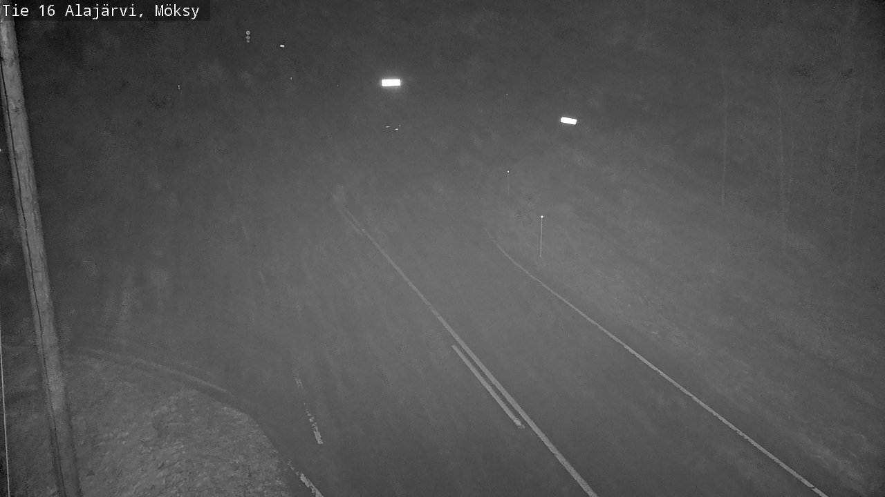 Weather Camera Image Road 16 Alajärvi, Möksy, Alajärvi, Etelä-Pohjanmaa
