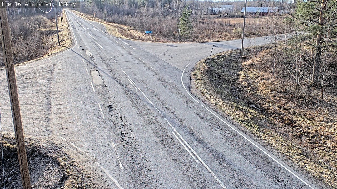 Kelikamerat Kuva Tie 16 Alajärvi, Möksy, Alajärvi, Etelä-Pohjanmaa