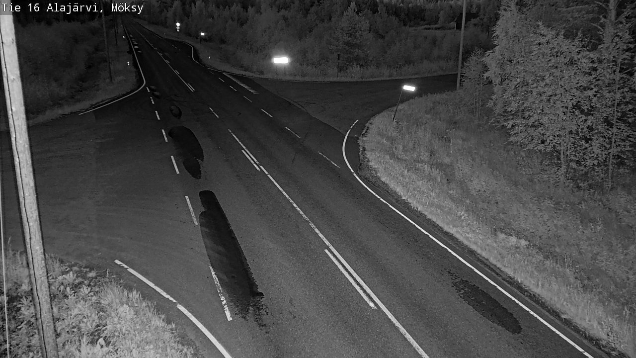Kelikamerat Kuva Tie 16 Alajärvi, Möksy, Alajärvi, Etelä-Pohjanmaa