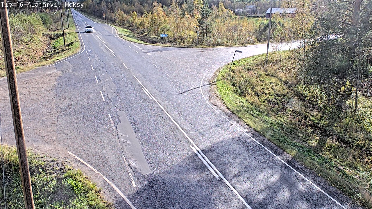 Kelikamerat Kuva Tie 16 Alajärvi, Möksy, Alajärvi, Etelä-Pohjanmaa