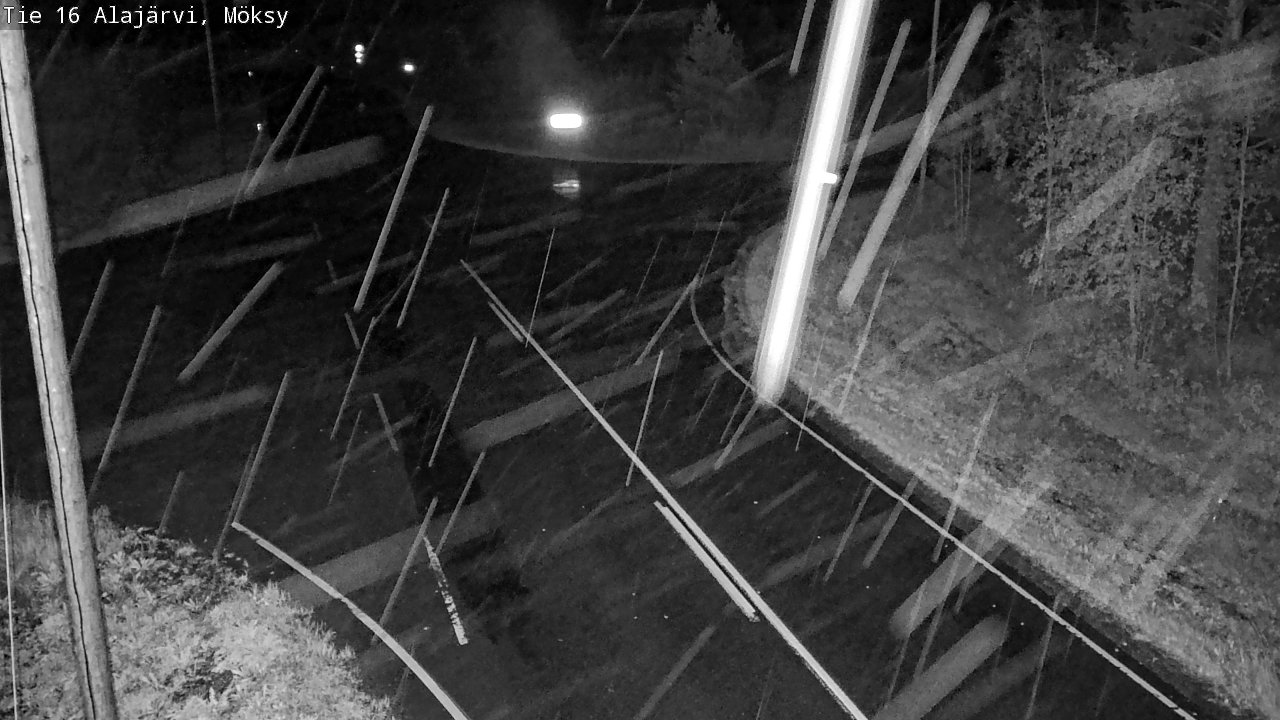 Weather Camera Image Väg 16 Alajärvi, Möksy, Alajärvi, Etelä-Pohjanmaa