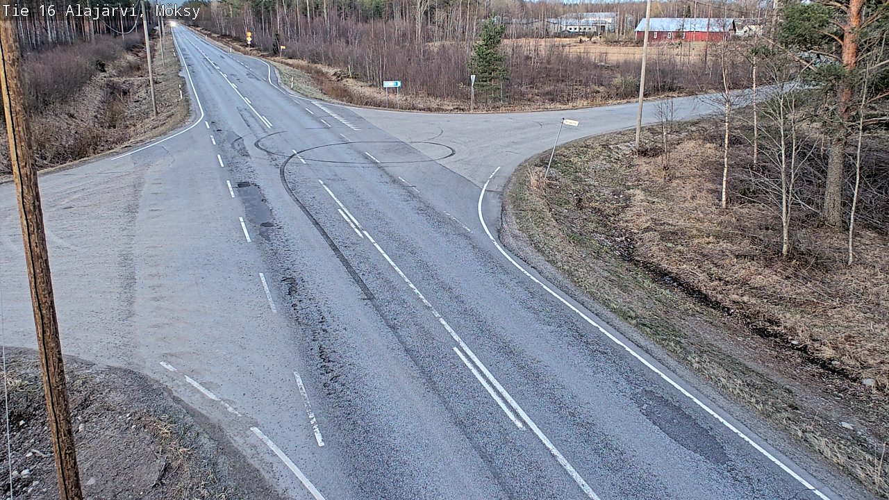 Kelikamerat Kuva Tie 16 Alajärvi, Möksy, Alajärvi, Etelä-Pohjanmaa