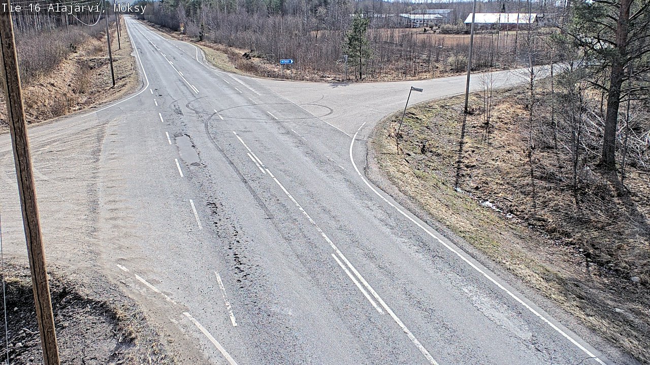 Kelikamerat Kuva Tie 16 Alajärvi, Möksy, Alajärvi, Etelä-Pohjanmaa