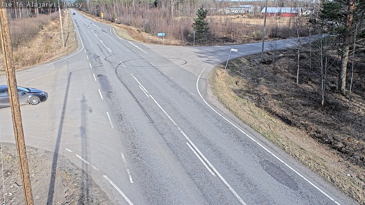 Kelikamerat Kuva Tie 16 Alajärvi, Möksy, Alajärvi, Etelä-Pohjanmaa