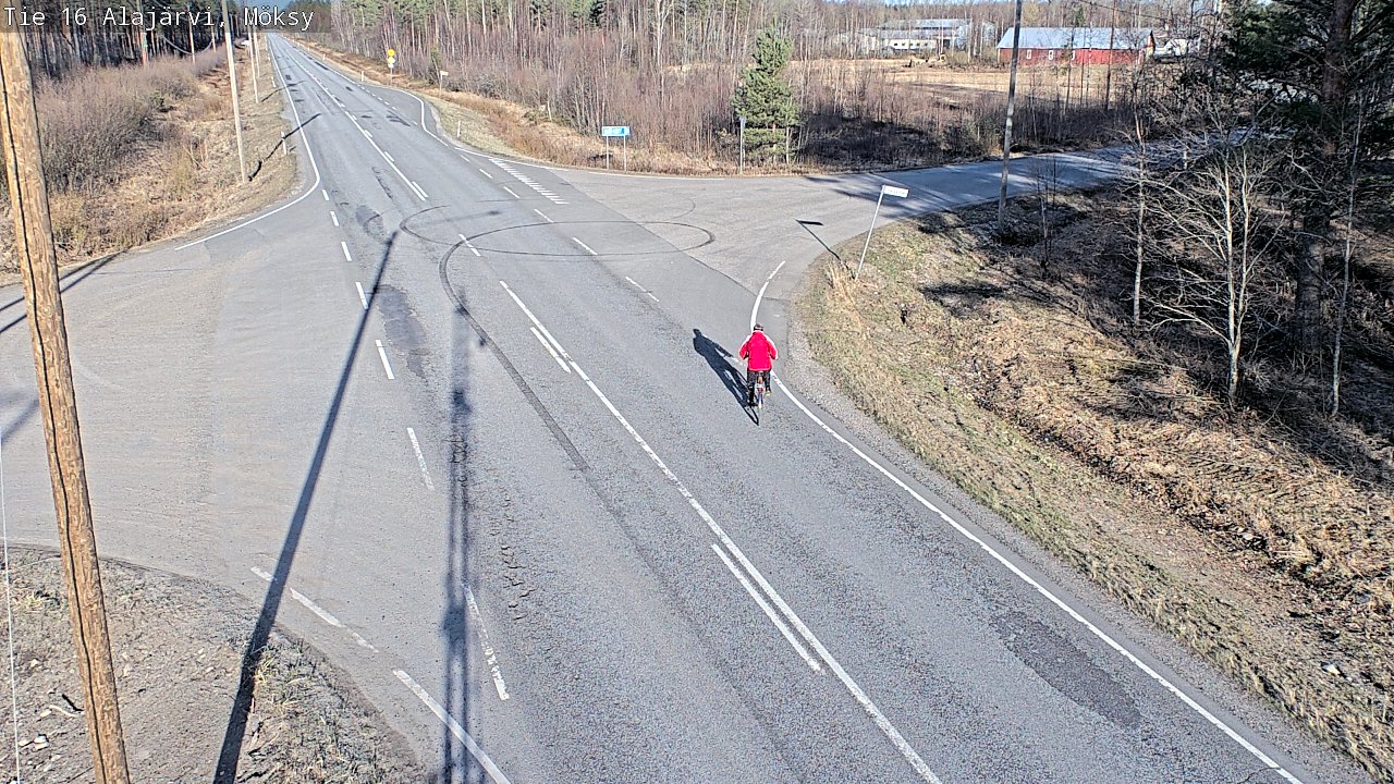 Kelikamerat Kuva Tie 16 Alajärvi, Möksy, Alajärvi, Etelä-Pohjanmaa