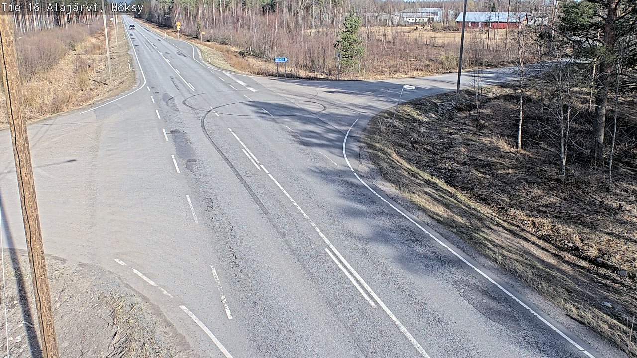 Kelikamerat Kuva Tie 16 Alajärvi, Möksy, Alajärvi, Etelä-Pohjanmaa
