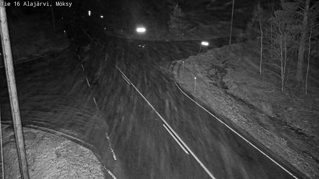 Weather Camera Image Road 16 Alajärvi, Möksy, Alajärvi, Etelä-Pohjanmaa