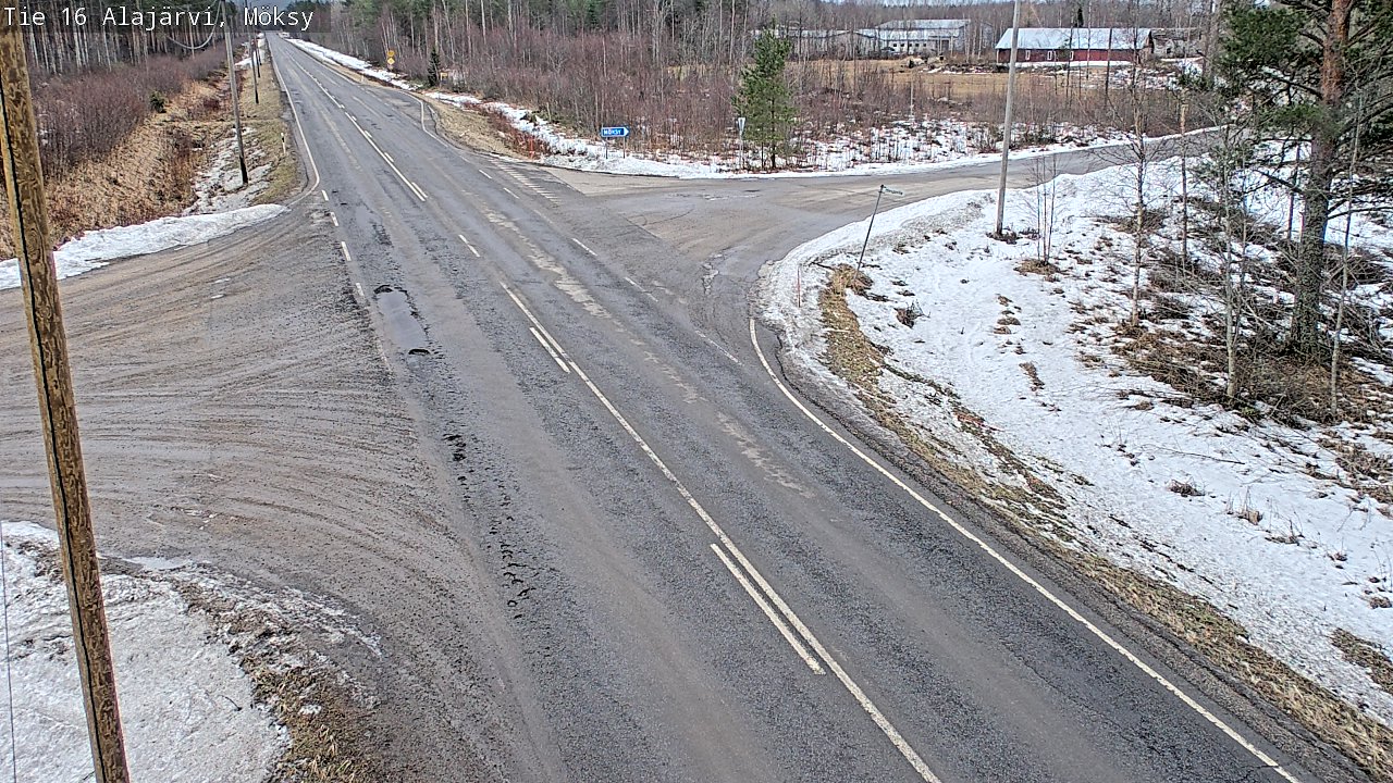 Kelikamerat Kuva Tie 16 Alajärvi, Möksy, Alajärvi, Etelä-Pohjanmaa