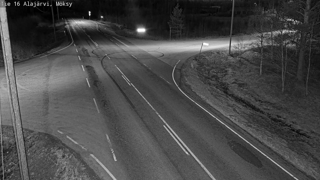 Kelikamerat Kuva Tie 16 Alajärvi, Möksy, Alajärvi, Etelä-Pohjanmaa