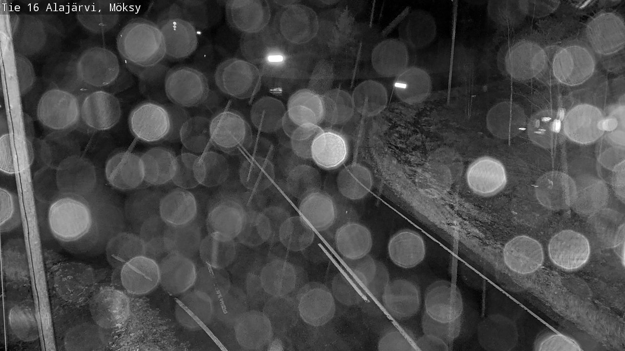 Weather Camera Image Väg 16 Alajärvi, Möksy, Alajärvi, Etelä-Pohjanmaa