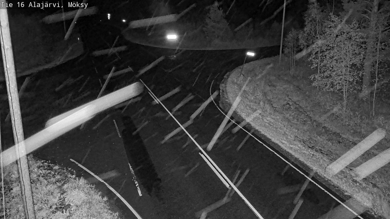 Weather Camera Image Väg 16 Alajärvi, Möksy, Alajärvi, Etelä-Pohjanmaa