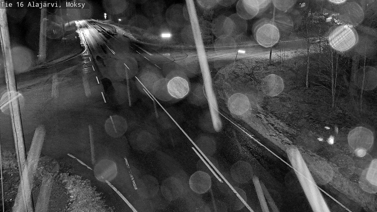 Weather Camera Image Väg 16 Alajärvi, Möksy, Alajärvi, Etelä-Pohjanmaa