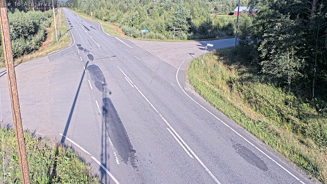 Kelikamerat Kuva Tie 16 Alajärvi, Möksy, Alajärvi, Etelä-Pohjanmaa