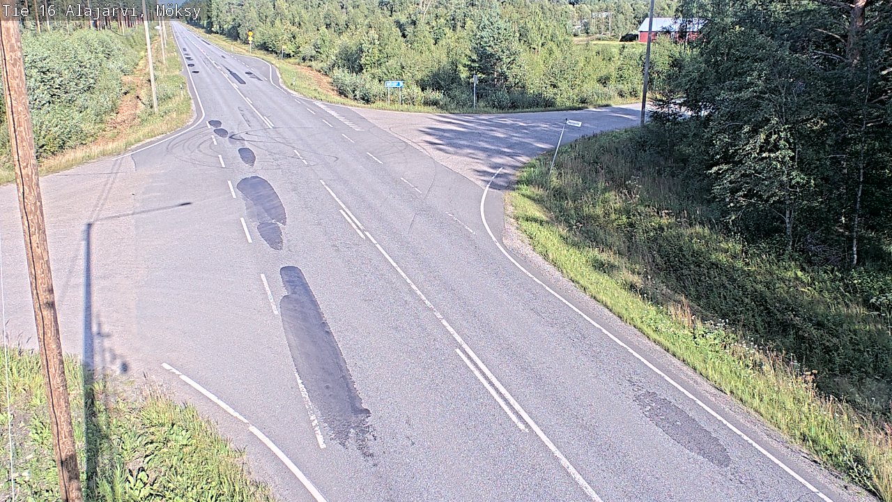 Kelikamerat Kuva Tie 16 Alajärvi, Möksy, Alajärvi, Etelä-Pohjanmaa