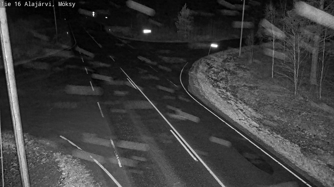 Weather Camera Image Road 16 Alajärvi, Möksy, Alajärvi, Etelä-Pohjanmaa