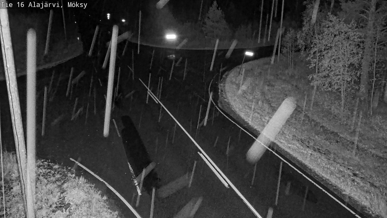 Weather Camera Image Väg 16 Alajärvi, Möksy, Alajärvi, Etelä-Pohjanmaa
