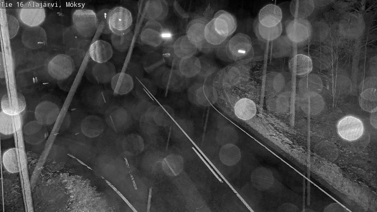 Weather Camera Image Väg 16 Alajärvi, Möksy, Alajärvi, Etelä-Pohjanmaa